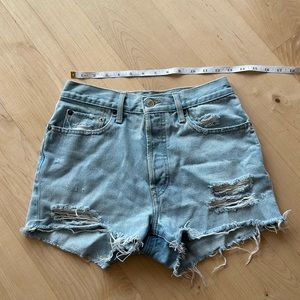 RE/DONE High Rise Shorts
